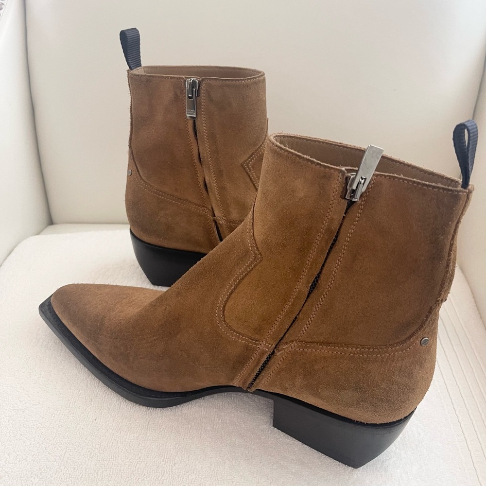 NEW Golden Goose Debbie Pointed Toe Western Boot (Men) - Picture 5 of 14